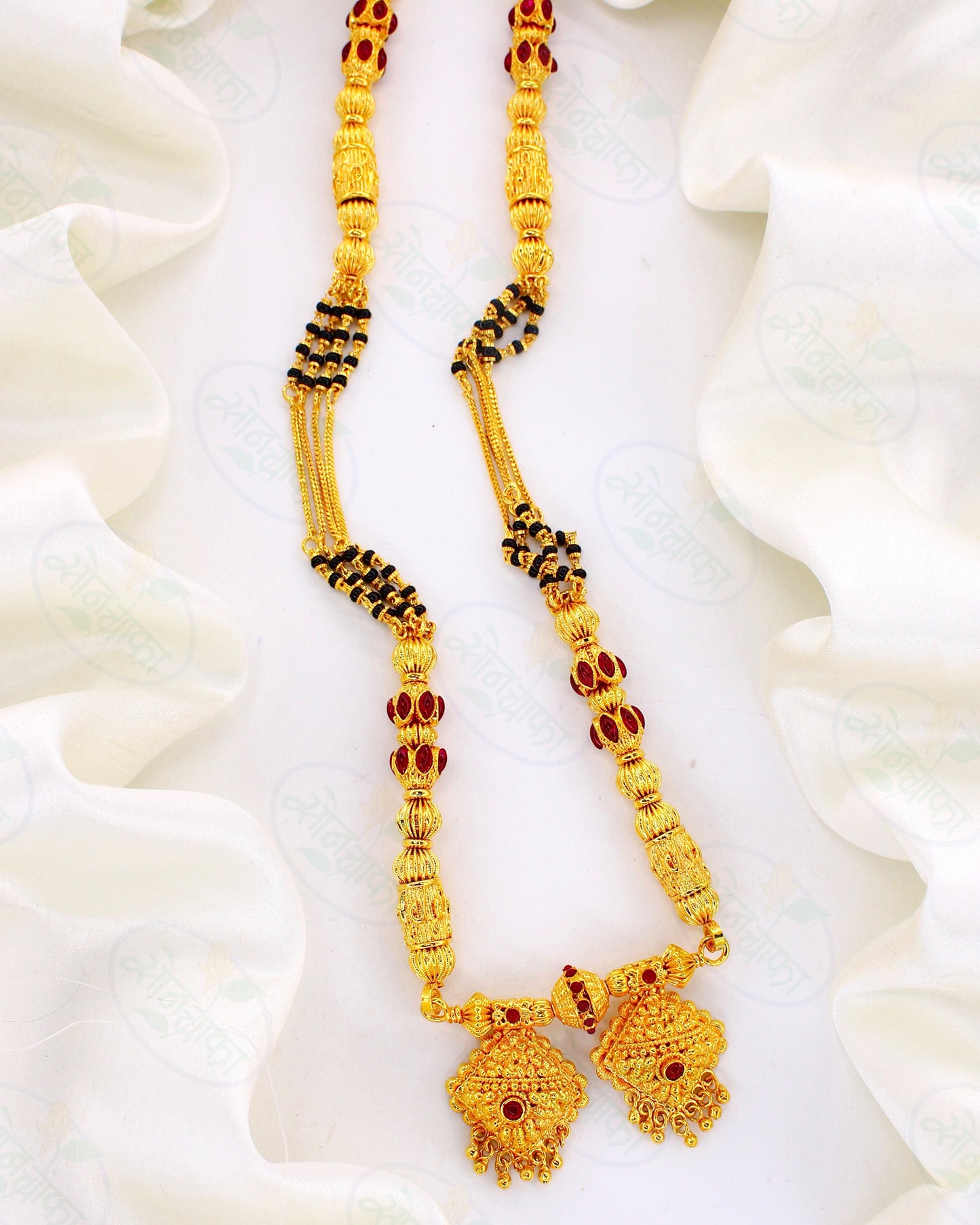 Long Ganthan Peshwai Mangalsutra Design Shop Fancy Maharastrian