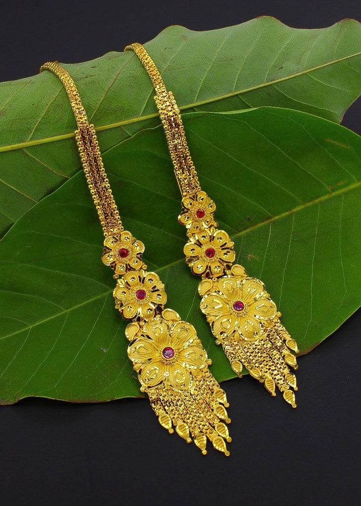 Sukkhi Peach Cluster Colour Stone Stud Rose Gold Earring for Women -  Sukkhi.com