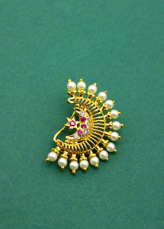 HALF -MOON DESIGNER NATH