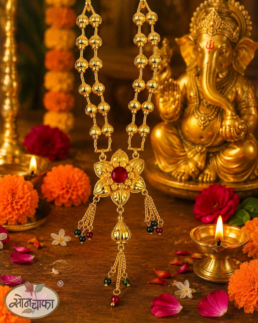 GANPATI MODAK NECKLACE