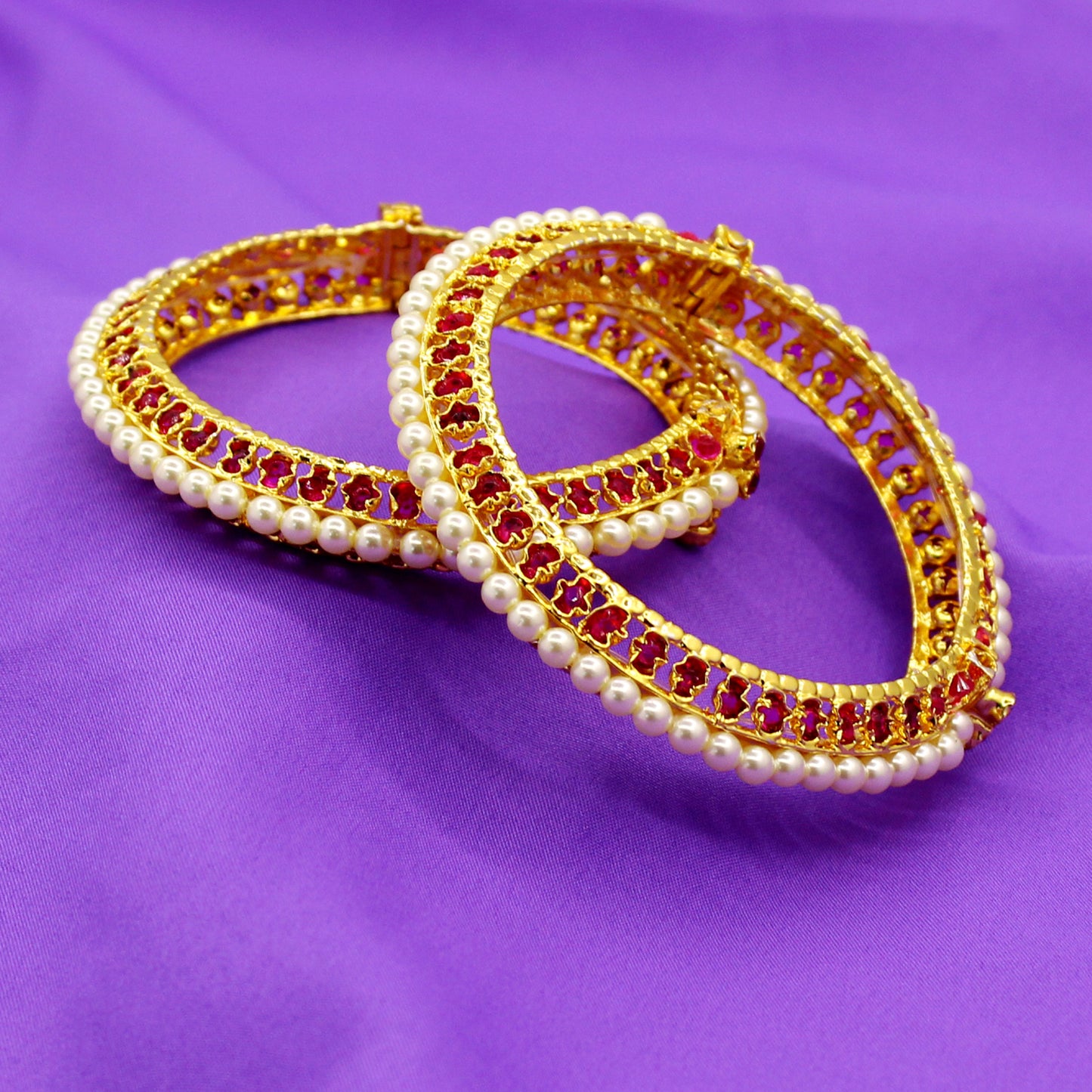 Moti Tode | Pearl Bangles | Moti Tode Bangles Set | Buy Moti Tode Online |  Sonchafa 