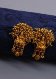 PESHWAI GOLDEN BEADS EARRINGS