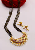 BLISSFUL FLORAL PEACOCK MANGALSUTRA