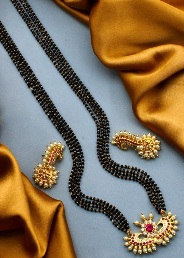 DAZZLING PEARL MANGALSUTRA