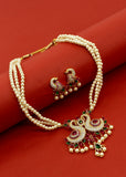 CLASSIC PEAFOWL PEARL NECKLACE