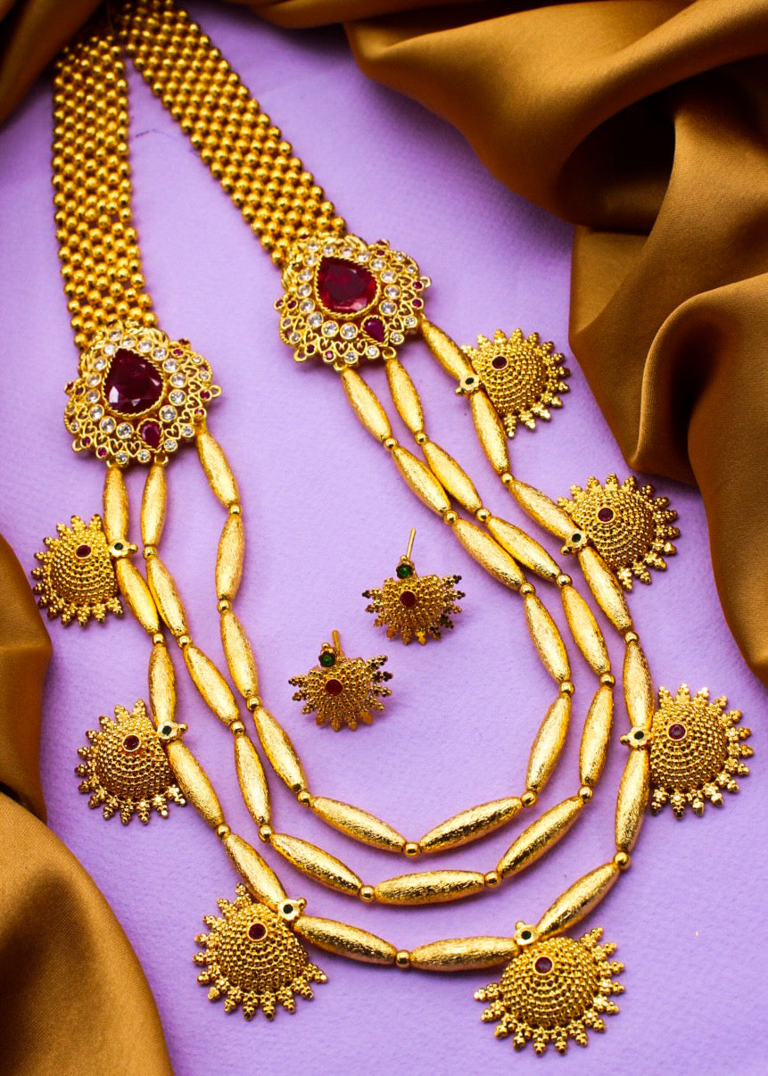 UNIQUE DESIGNER MALHAR NECKLACE