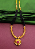 GOLDEN BEADED MALHAR MANGALSUTRA