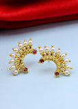 HALF CIRCLE DESIGNER EARRING