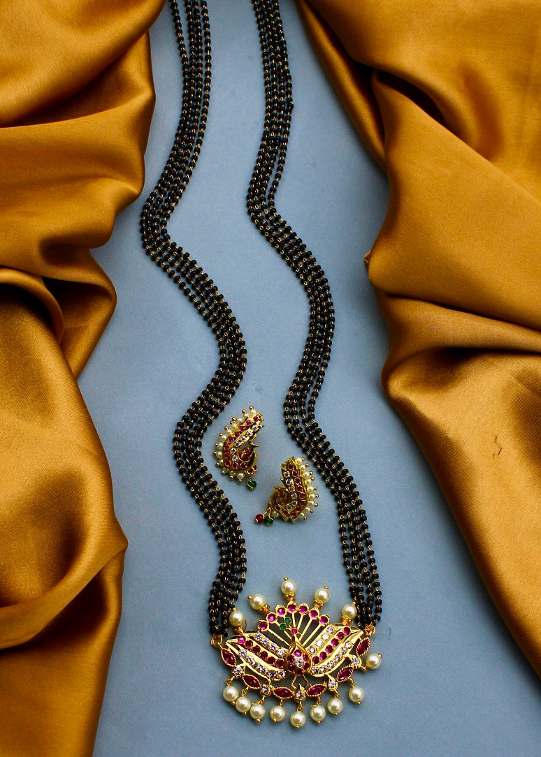 TEXTURED MOTI MANGALSUTRA