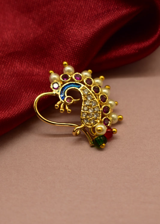 PEACOCK DESIGNER NATH