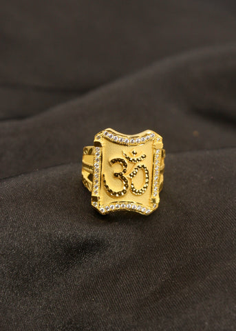 ROYAL GOLD PLATED MEN'S RING
