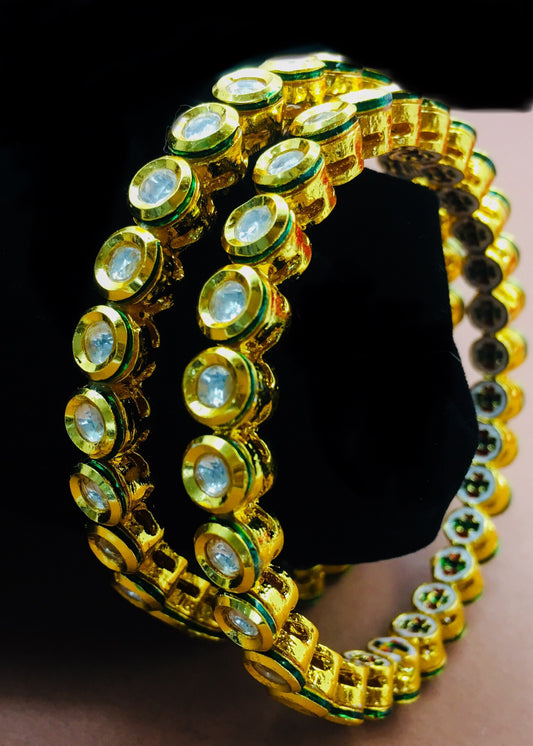 FANCY KUNDAN BANGLES