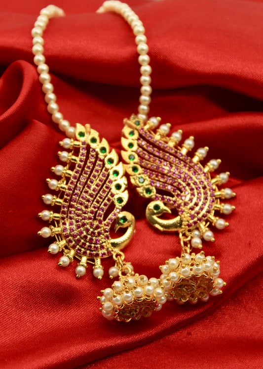 TRADITIONAL PEAFOWL MOTI KANCHAIN