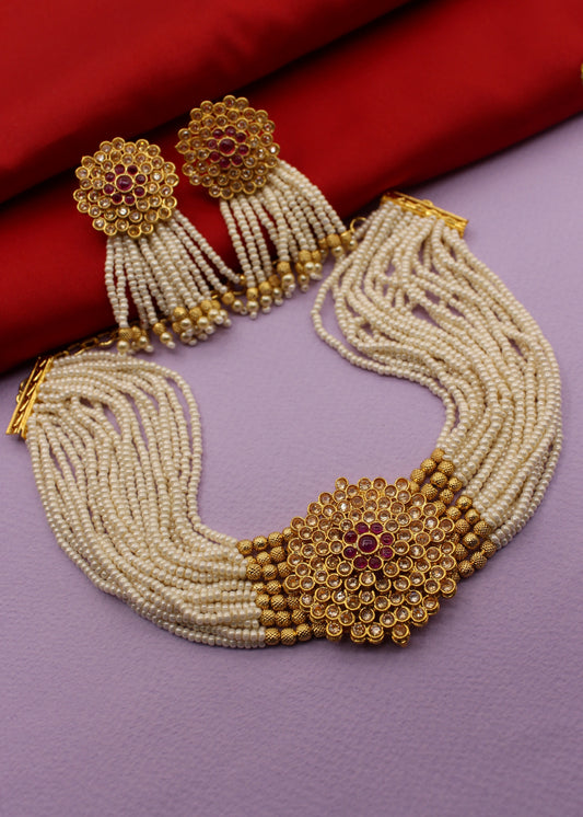 FLORET DESIGNER CHOKER SET