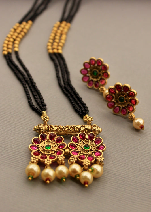 GLAMOROUS BLOSSOM MANGALSUTRA
