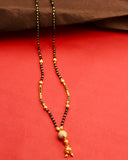 IMPRESSIVE GOLDEN BEADS MANGALSUTRA