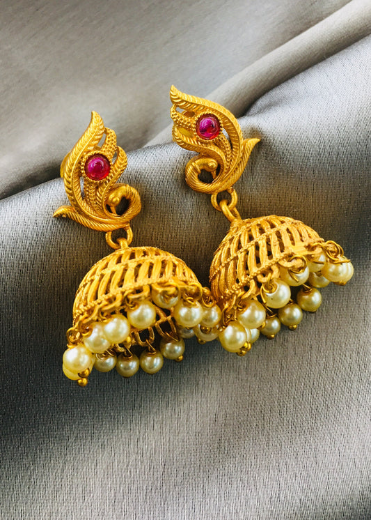 DAZZLING MATTE JHUMKI
