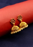 FLOWERET PESHWAI JHUMKI EARRINGS