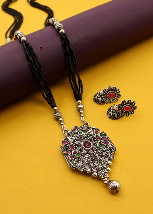 GLORIOUS OXIDISED MANGALSUTRA