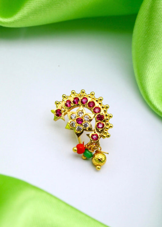 HALF MOON DESIGNER NATH