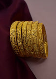GOLD PLATED SQUARE BANGLES