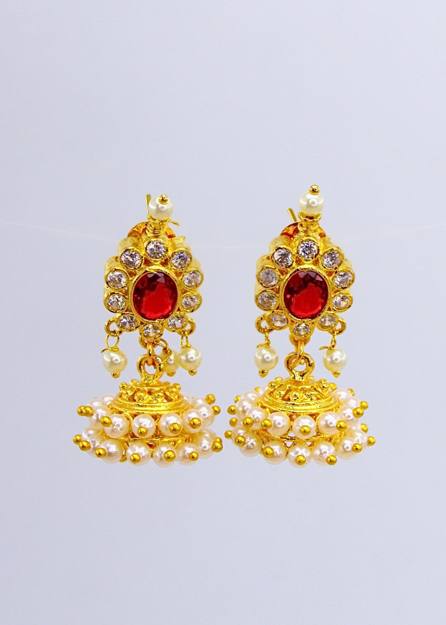 PREETY MOTI JHUMKI EARRINGS