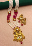 GORGEOUS RAJWADI MOTI NECKLACE