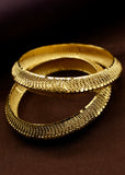 BRIGHT GOLD PLATED BANGLES