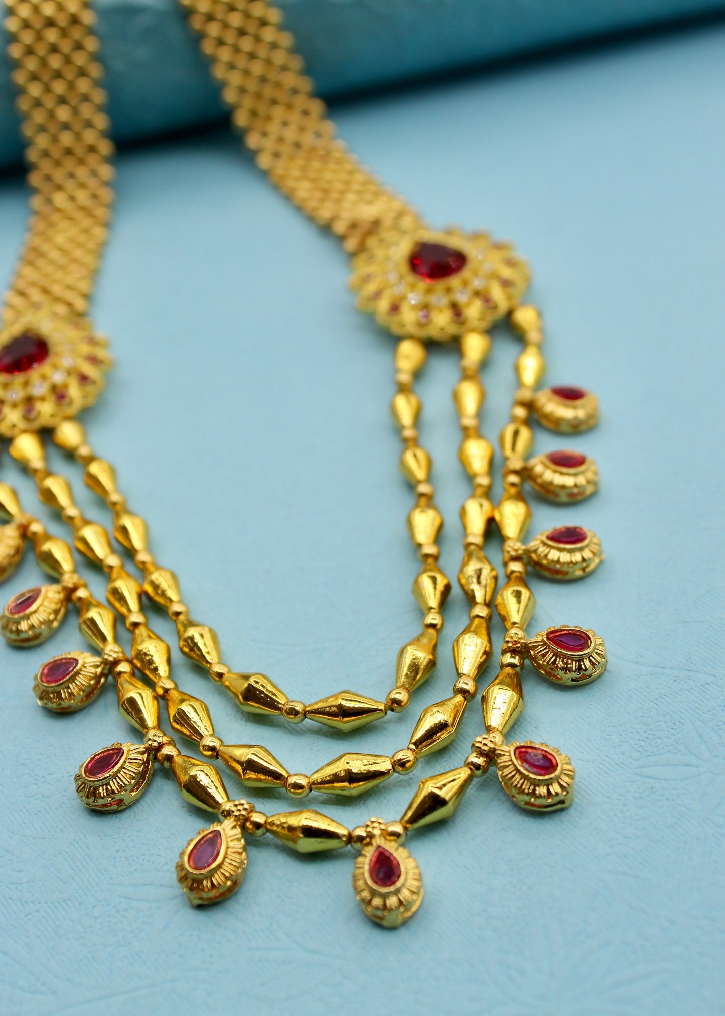 DROPLET DESIGNER MALHAR NECKLACE