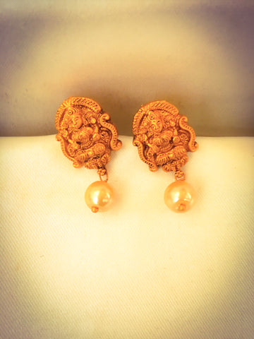 Gold Tops, 22k Yellow Gold Earrings Stud , Handmade Yellow Gold Earrings  for Women, Indian Gold Earrings, K1861 - Etsy