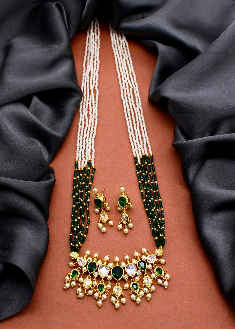 MULTI COLOUR TANMANI NECKLACE