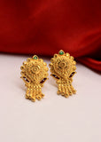 DAZZLING GOLD PLATED EARRINGS