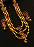 PRETTY FLOWERET PESHWAI NECKLACE