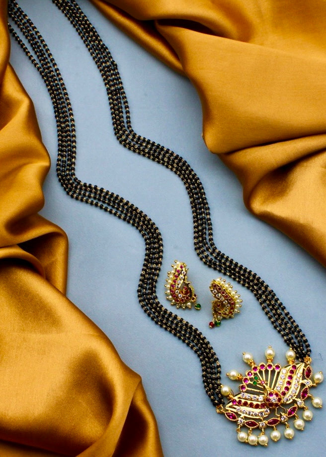TEXTURED MOTI MANGALSUTRA
