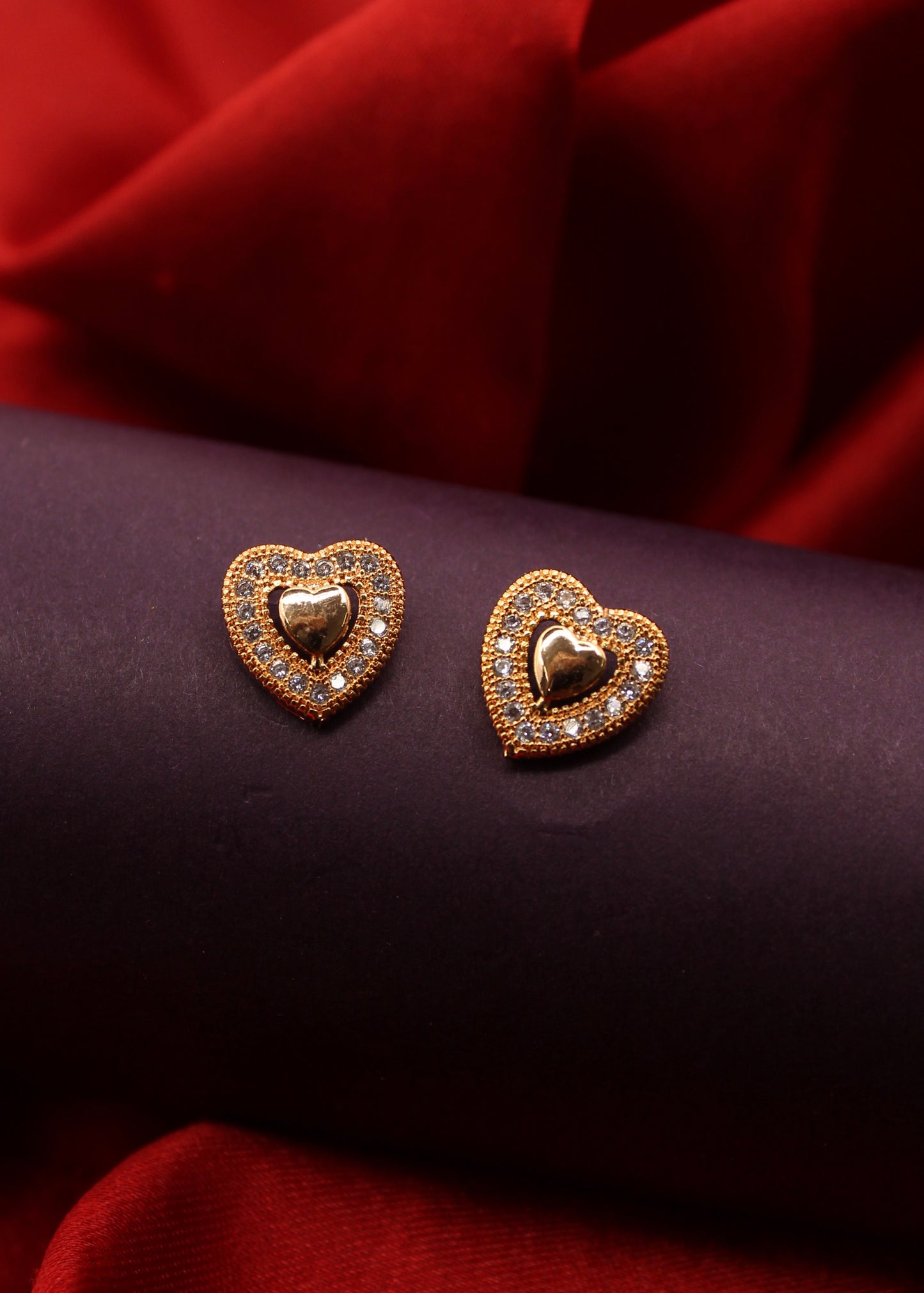 HEART SHAPE STUDS