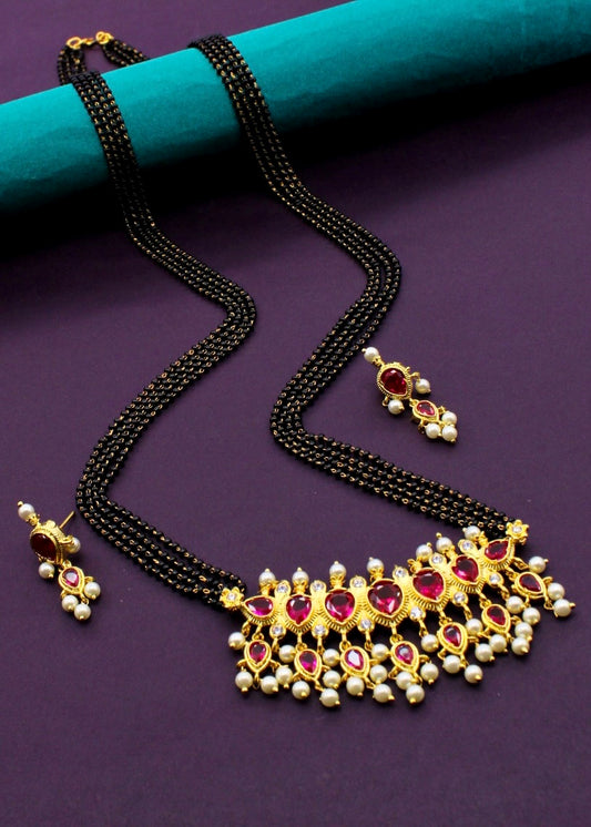 MULTI COLOUR TANMANI MANGALSUTRA