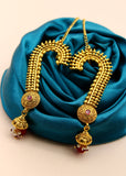 GOLDEN BEADS ANTIQUE EAR-CUFFS