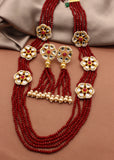KUNDAN WITH CRYSTAL NECKLACE