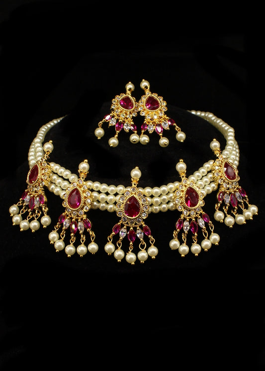 WEDDING WEAR CHOKER SET