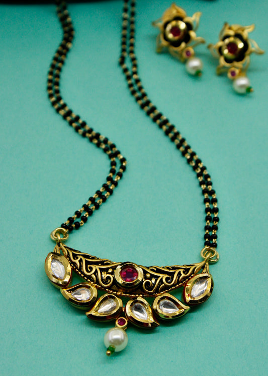 DESIGNER KUNDAN MANGALSUTRA