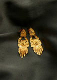 GOLD PLATED FLOWERET EARRINGS