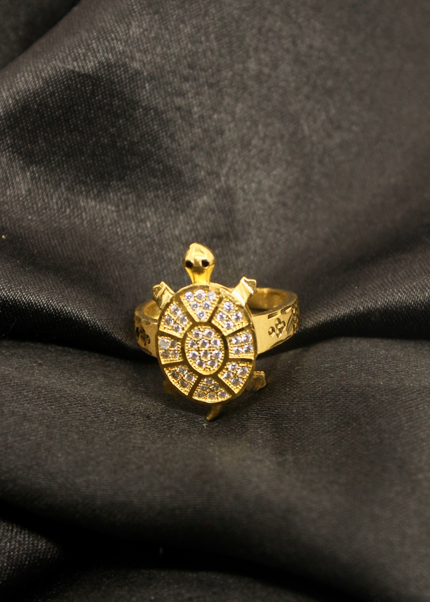 DESIGNER TORTOISE GOLDEN MEN'S RING