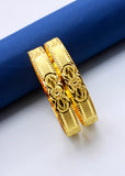 DESIGNER GOLD PLATED BANGLES