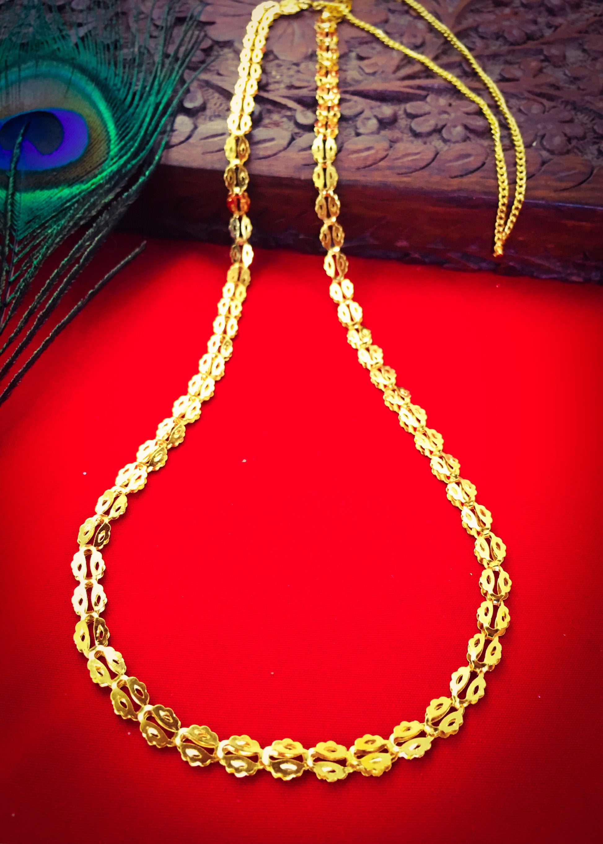 Chain Poha Haar Design Pohe Haar Chain Haar POHE HAAR – Sonchafa