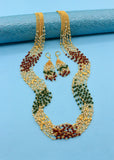 MULTI COLOUR MOTI NECKLACE