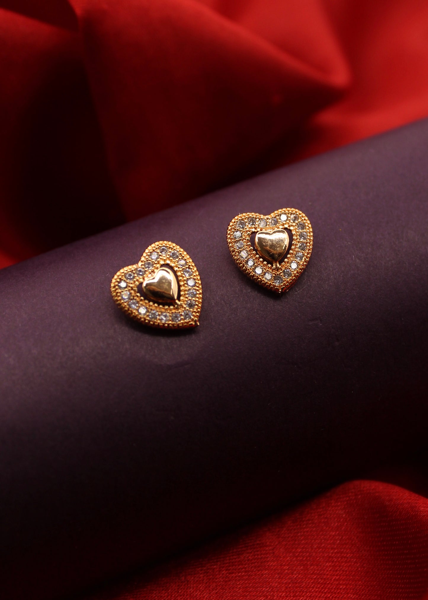 HEART SHAPE STUDS