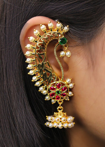 14K Rose Gold Minimal Ear Cuff - Handcrafted in 14K Rose Gold Fill – Elke  Van Dyke Design