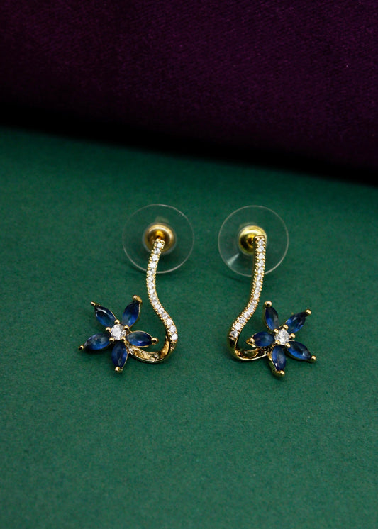 MULTI COLOUR FLORAL EARRINGS