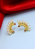 HALF CIRCLE DESIGNER EARRING