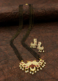 OPULENT PEACOCK MOTI MANGALSUTRA